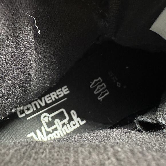 Woolrich x Converse Men’s 9 US Chuck Taylor All Star Street Hiker Black Plaid - Picture 11 of 11